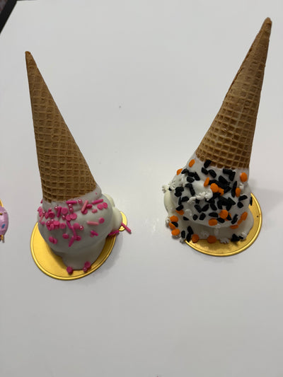 Cakepop en barquillo