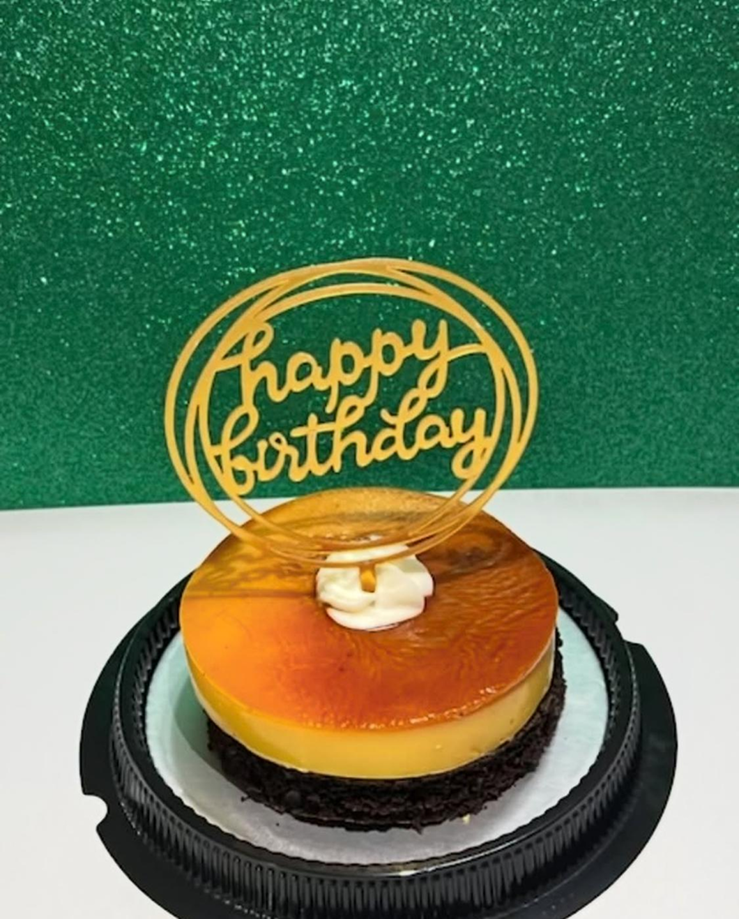 Birthday Flan Cake (Chocoflan Style)