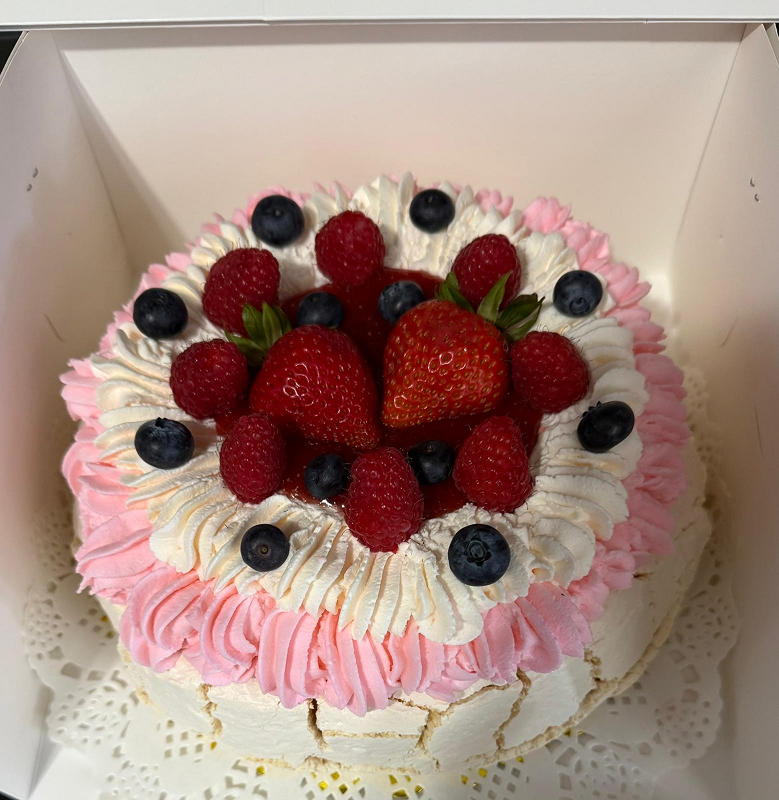 Pavlova de Fresas