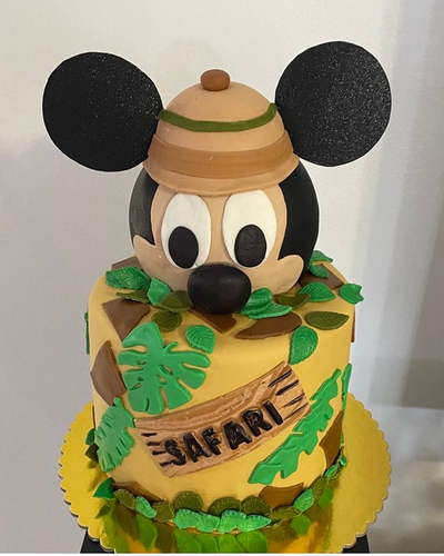 Los Dos - Safari Adventure Cake & Cupcake Set – Mickey Edition