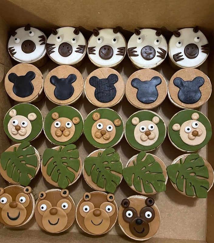 Los Dos - Safari Adventure Cake & Cupcake Set – Mickey Edition